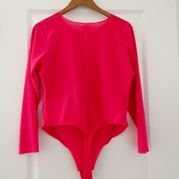 Yitty Mesh Me Smoothing Sleeved Thong Bodysuit - Picture 4 of 6